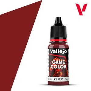 (72011) Vallejo Game Color - Gory Red Cheap Low Shipping