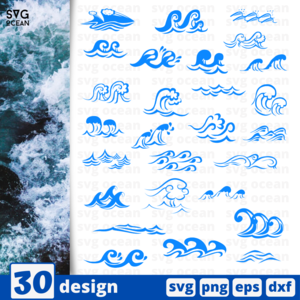 Wave SVG Bundle Quality Free Shipping