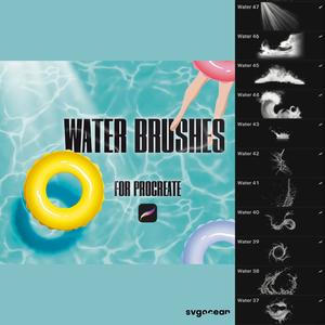 Water Procreate Brushes Sale Footlocker Pictures