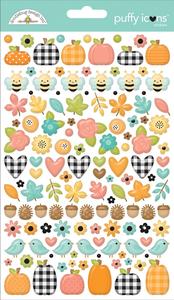 Doodlebug Design - Farmhouse Puffy Icons Stickers Cheap 2025 Newest