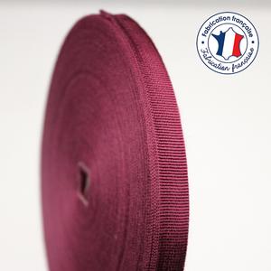 Ruban gros grain rose byzantin 12mm - Galette de 50 mtres - Fabrication franaise Cheapest Cheap Online