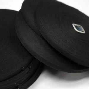 Ruban coton noir 6mm - Galette de 50 mtres - Fabrication franaise Free Shipping Finishline