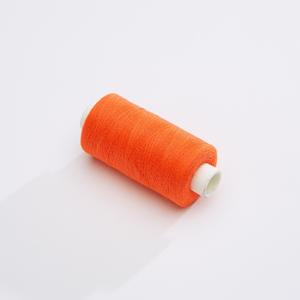 Bobine de fil orange fluo - 500m - Fabrication franaise - Oeko-Tex Fast Delivery Online