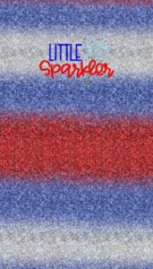 4th of July Sparkler Lycra Panel Cheap Sale Countdown Package