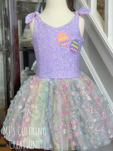 3D Colorful Hearts and Sequins Design Speciallty Tulle Sale 2025