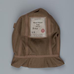 Wool hood felt 2 Verde Lucertola 2025 New