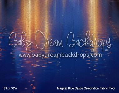 Magical Blue Castle Celebration Fabric Floor (MD) Best Seller Cheap Pice