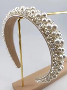 Elegant Hrbjle med Hvide Perler Genuine Sale Online