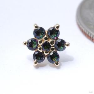Flower Press-fit End in Gold from BVLA Top Quality Cheap Pice