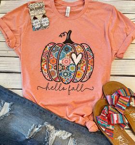 Hello Fall- Pattern Pumpkin Cheapest Pice