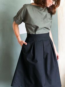 Three Pleat skirt Pattern XS-L- The Assembly Line Big Sale