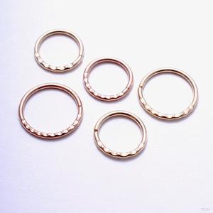 Crimp Seam Ring in Gold from Scylla Cheap Best Pices