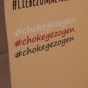 Aufkleber #chokegezogen Perfect