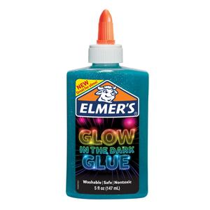 Elmer's Glow In The Dark Glue Blue 5oz Clearance Clearance