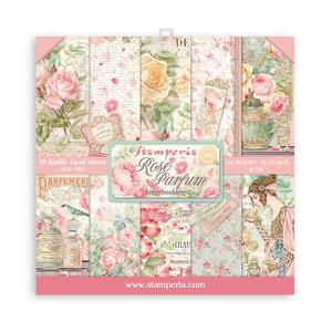 Scrapbook Papierblock 12"x12" - Rose parfum How Much Online