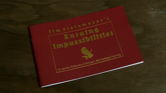Ensuing Impuzzibilities by Jim Steinmeyer - Book 100% Original Online