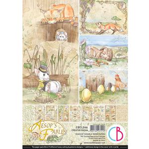 Scrapbook Papierblock A4 - Aesops fables Collections Online