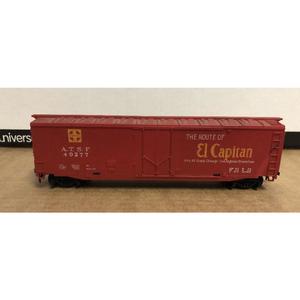 HO Scale Tyco 50' ATSF El Capitan Box Car - Made in USA How Much