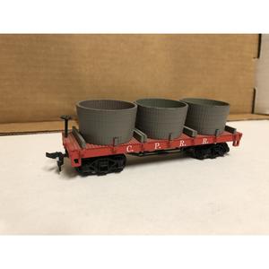 HO Scale Bachmann Central Pacific RR Water Tank Car Factory Outlet