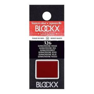 BLOCKX Watercolour Half Pan S3 326 Quinacridone Red Discount Collections