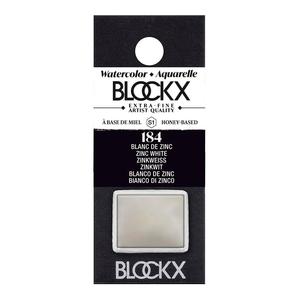 BLOCKX Watercolour Half Pan S1 184 Zinc White Clearance Largest Supplier