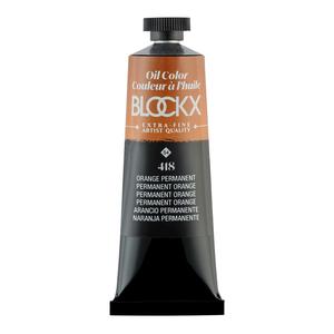 BLOCKX Oil Tube 35ml S4 418 Permanent Orange With Paypal Free Shipping