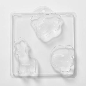 Elephant, Giraffe & Rabbit PVC Mould (3 Cavity) Cheap Sale Huge Surprise