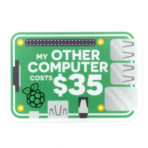 "My other computer..." Raspberry Pi Sticker Cheap Tumblr