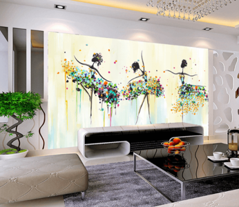 3D Ballet Painting 116 Free Shipping Best Place