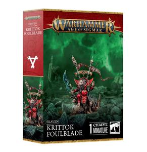 Age of Sigmar: Skaven - Krittok Foulblade Buy Cheap Cost