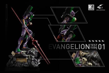 Comic Hero Studio X Raven Studio - Evangelion Test Type 01 [Purple & Green Version/ Black & White Version] Buy Cheap Nicekicks