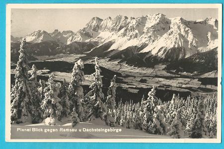 AK Planei. Blick gegen Ramsau u. Dachsteingebirge. Sale Wide Range Of
