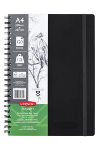 Derwent A4 Academy Visual Diary 120 Pages x Pack of 5 Cheap Sale