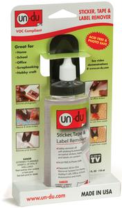 Un-Du - Un-Du Sticker Tape & Label Remover Low VOC 4oz Cheap Manchester Great Sale