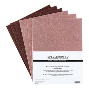 Spellbinders - Pop-Up Die Cutting Glitter Foam Sheets Painted Desert (10pk) 2025 Cheap Pice
