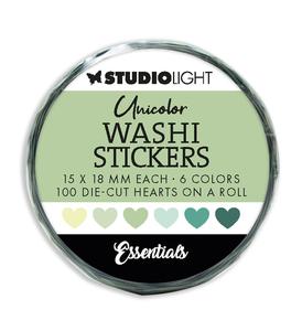 Studio Light - Greens Essentials Washi Die-Cut Stickers Cheap Sale New Arrival