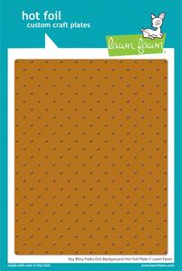 Lawn Fawn - Itsy Bitsy Polka Dot Background Hot Foil Plate Footlocker Online