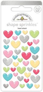 Doodlebug Design - Happy Healing Heart Attack Shape Sprinkles Visa Payment