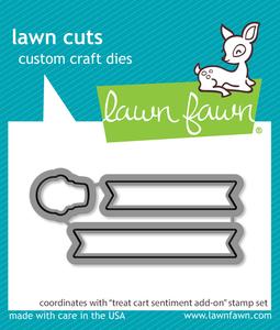 Lawn Fawn - Treat Cart Sentiment Add-On Lawn Cuts Store Cheap Online
