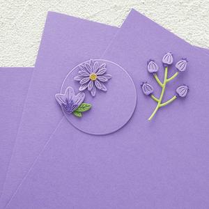 Spellbinders - Lilac Blossom Color Essentials Cardstock 8.5x11 Inch View