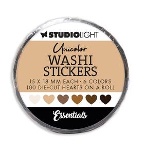 Studio Light - Browns Essentials Washi Die-Cut Stickers Outlet Visit