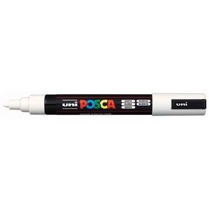 Uni Posca Paint Marker, PC-5M, White, Medium Bullet Tip, 1.8-2.5mm Ebay Online