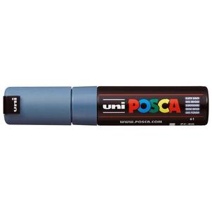 Uni Posca Paint Marker, PC-8K, Slate Grey, Chisel Tip 8.0mm Buy Cheap Eastbay