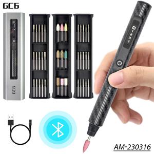 AM-230316 GC6 Smart Electric Engraving & Polishing Pen With Alu Case (39 in 1) Space Black Limited Edition Sale Online