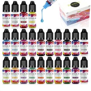 24 Bottle Resin Pigment Kit Liquid Dye 2025 Newest Cheap Online