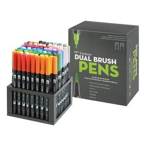 Tombow Dual Brush Pens bordsstll med 96 pennor Factory Outlet Cheap Online