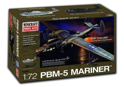 Minicraft Model Kits 11684 1/72 Martin PBM-5 Mariner USN (New Tooling) Very Cheap
