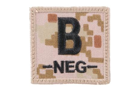King Arms Cube Blood Type Patch (MD/ B NEG) Free Shipping Browse