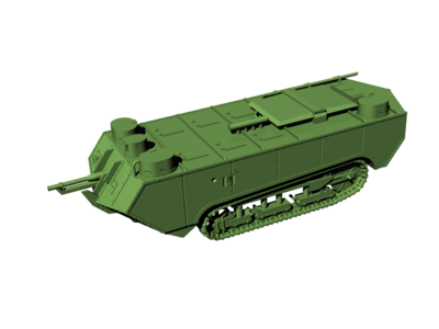 Char Saint-Chamond - WWI - French Army - wargame3d- 28mm Scale Quality From China Wholesale