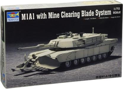 Trumpeter 1/72 07277 M1A1 with Mine Clearing Blade System With Mastercard Cheap Pice